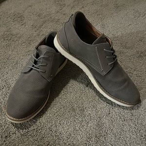 Men’s Madden Caytor Perforated Oxfords - Grey, 8M